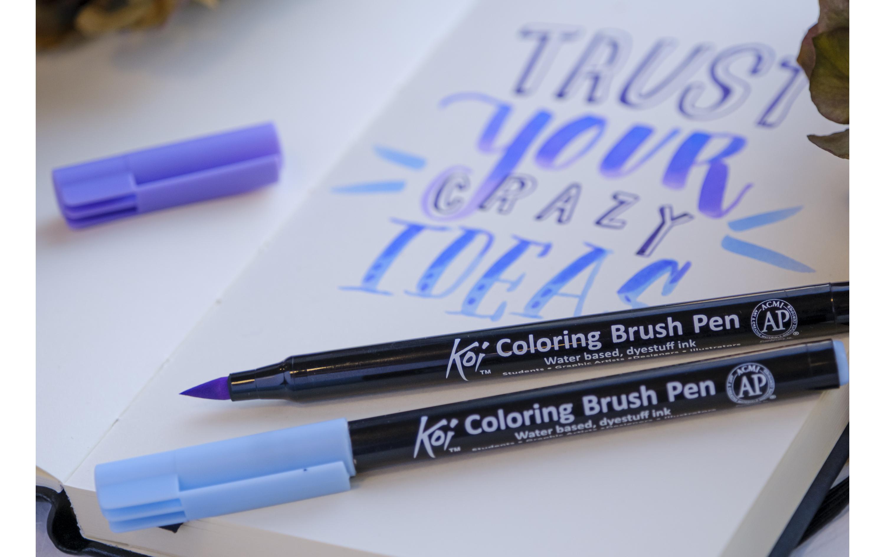 Brushpen Koi Coloring Color 48er SetPinselstift Set