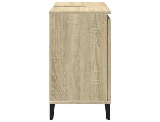 VIDAXL - Armoire salle de bain chêne sonoma 65x33x60 cm