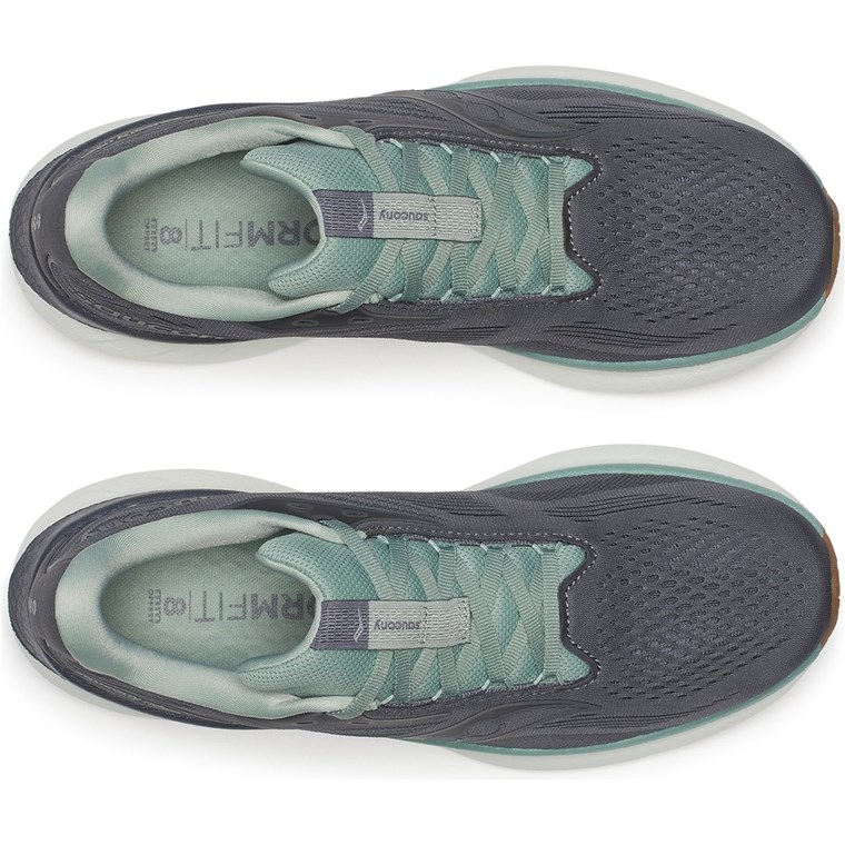 Saucony Ride 18 Men Carbon/Iceberg