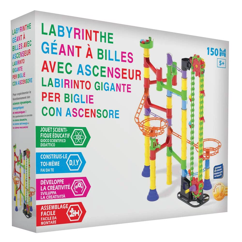LABYRINTHE GEANT A BILLES AVEC ASCENSEUR
