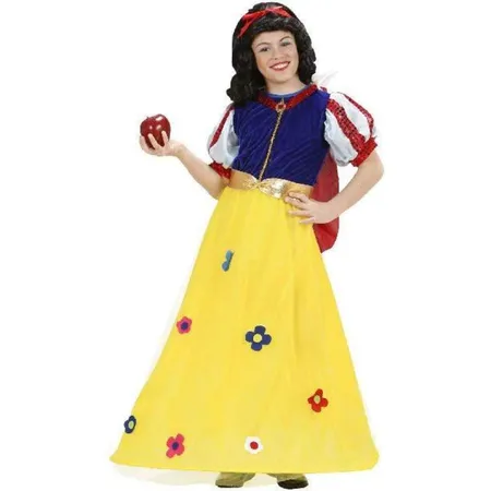 Widmann 12876 Kinderkostüm Märchenprinzessin, Gr. 128, Kleid mit Haarreif