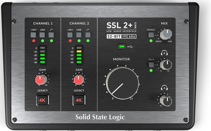 SSL Solid State Logic SSL2+ MKII USB Interface