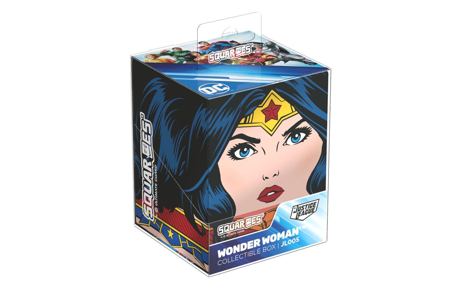 Kartenbox DC Justice League Wonder WomanZur Aufbewahrung von Sammelkarten in Standardgrösse