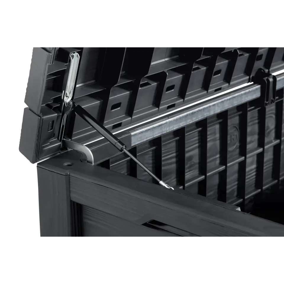 Keter Eastwood Opbergbox - 570L - 72,4x155x64,4cm - Antraciet