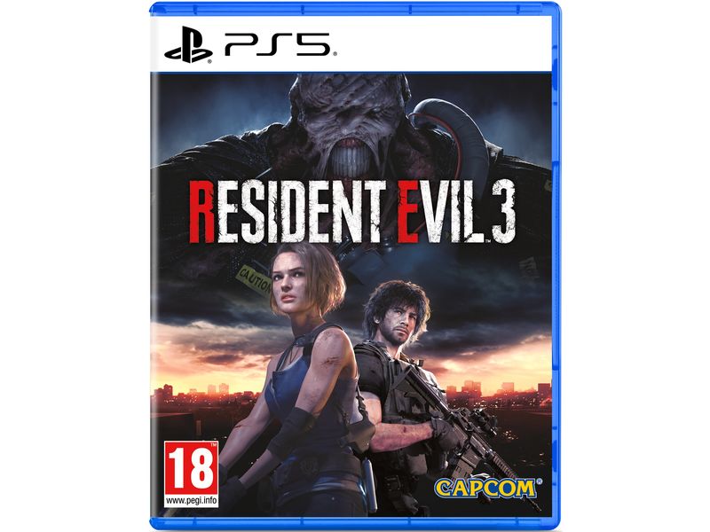 Capcom Resident Evil 3 Remake Fliehen oder kämpfen – Der Albtraum geht weiter, Playstation 5