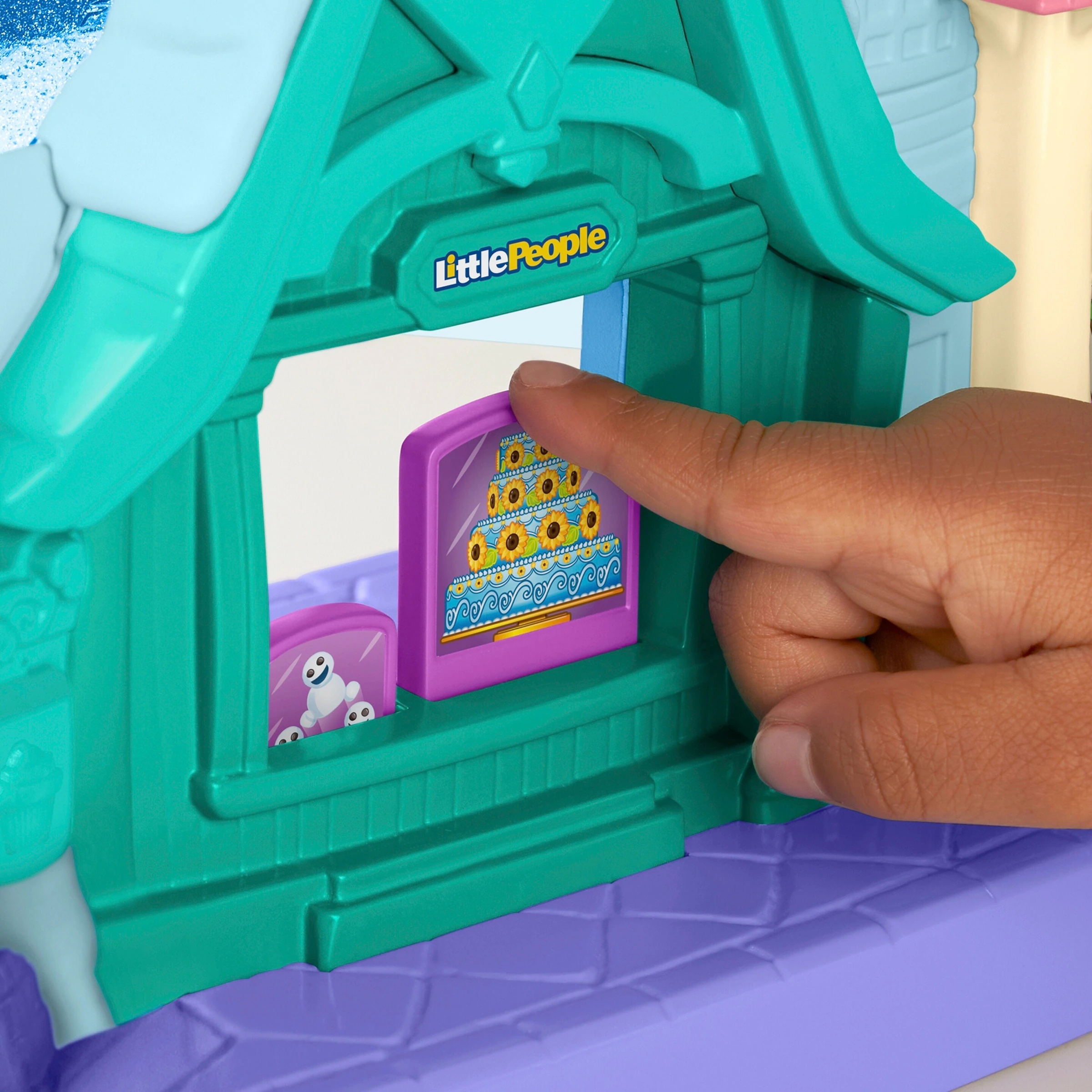 Fisher-Price Spielset Disney Die Eiskönigin Arendelle Schlittenabenteuer Little People