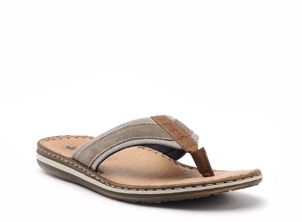 Rieker mules et sabots homme 21095 beige