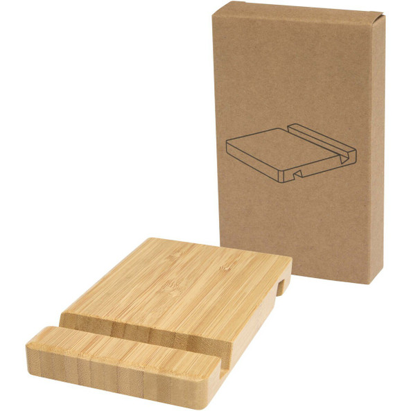 PF Concept 104603 - Support téléphone en bambou Bubup à 2 angles pour tablettes et téléphone