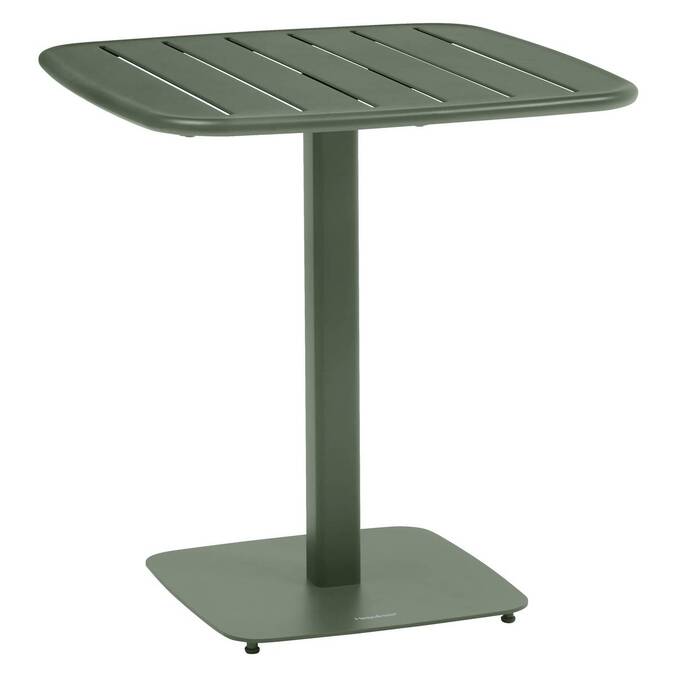 Table de jardin carrée ALEGORIA Vert laurier