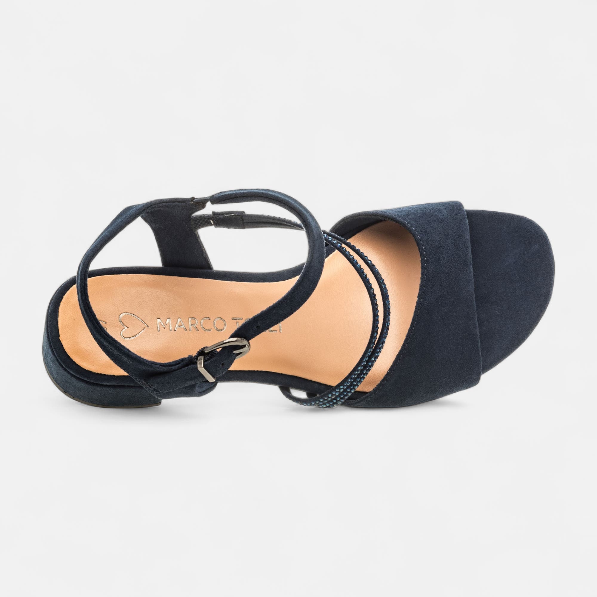 Nu-pieds Femme bleu marine