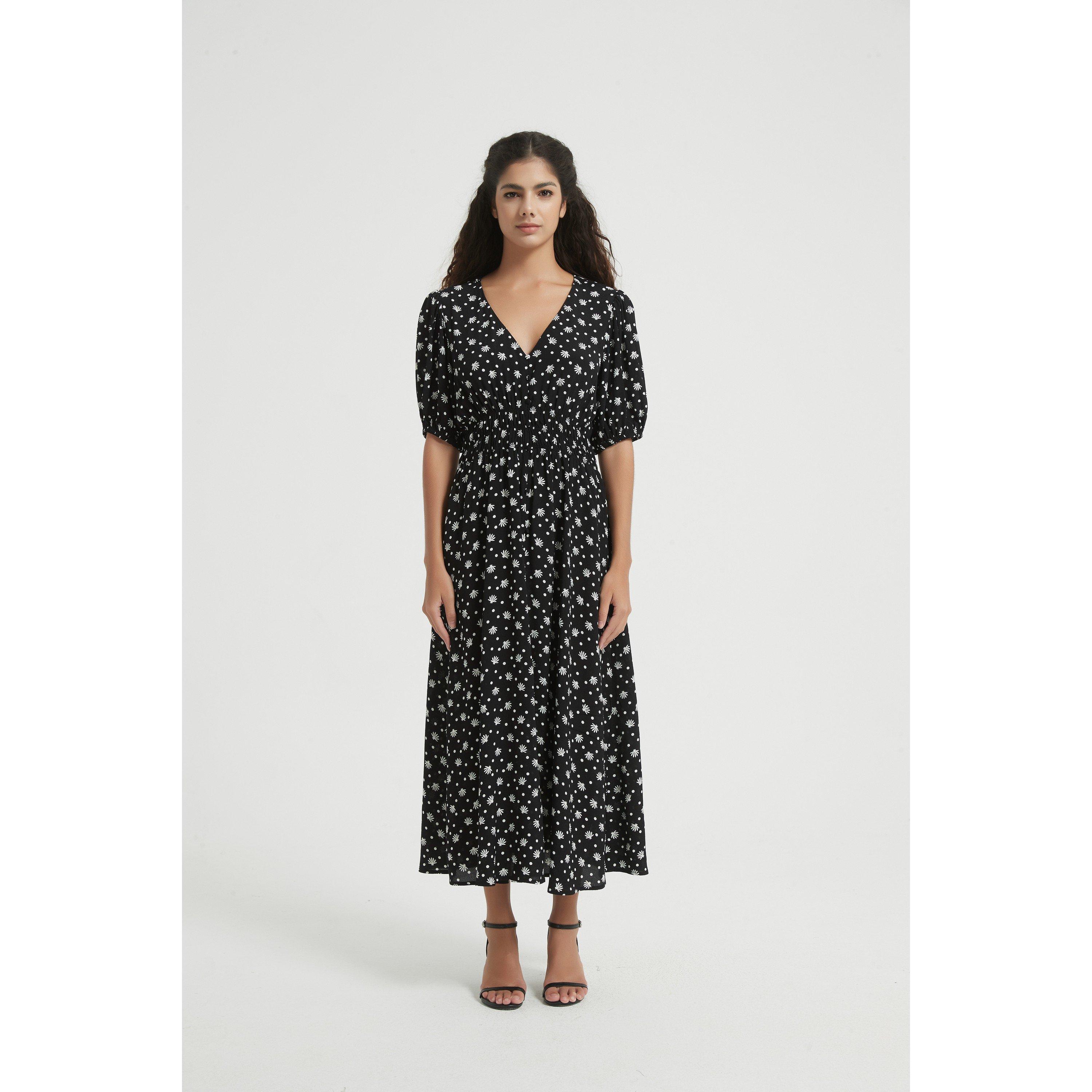 Be You Printed Midaxi Dress