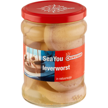 Ouwehand Sea You Leverworst in Natuurazijn 515 g