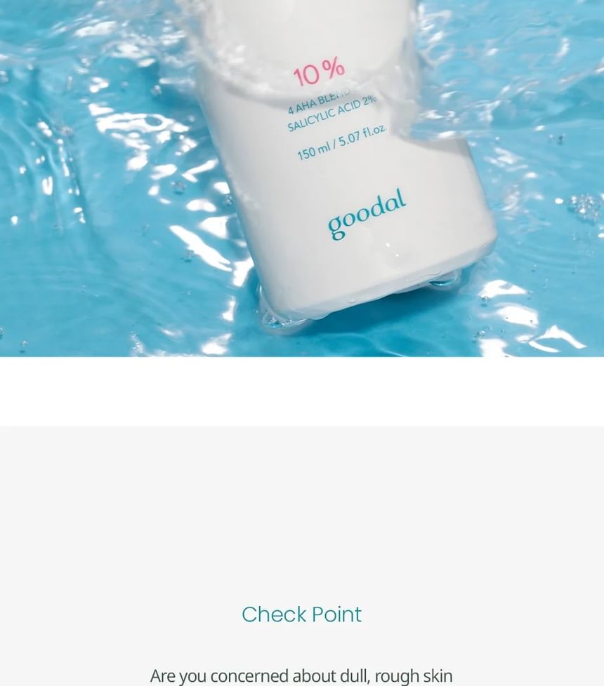 Goodal - Appelmunt AHA BHA 10% exfoliërende vloeistof