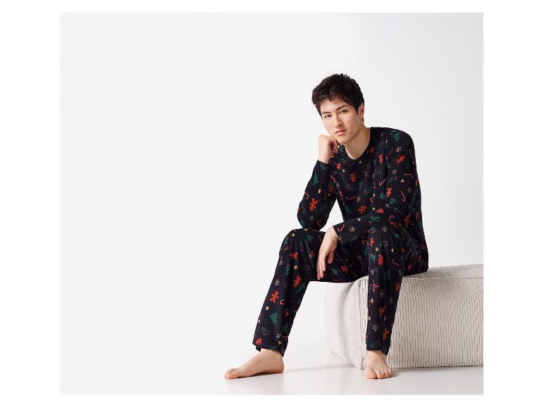 Velours heren kerstpyjama