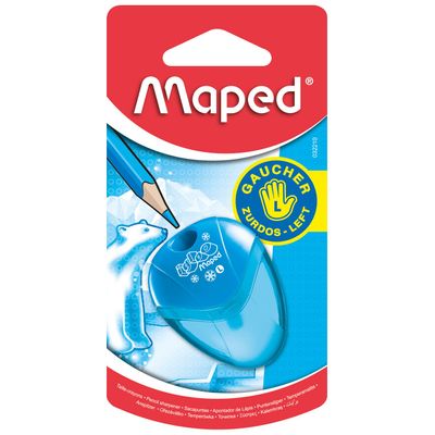 Maped I-Gloo - Taille-crayon pour gaucher - 1 trou - disponible dans différentes couleurs