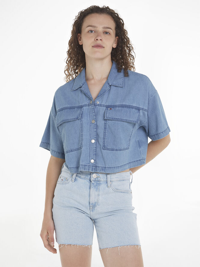 Tommy Hilfiger TJW CHAMBRAY BLOUSE 1a5
