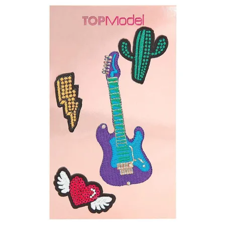 Depesche TOPModel Stickerset, 4-teilig, sortiert
