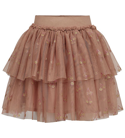 Sofie Schnoor Rock - Rosig Brown m. Kirsche/Glitzer