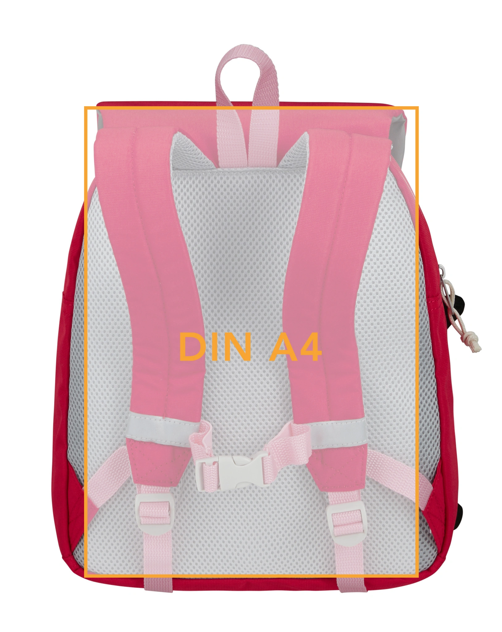 Kinderrucksack MARIENKÄFER (34x28x15) in rot