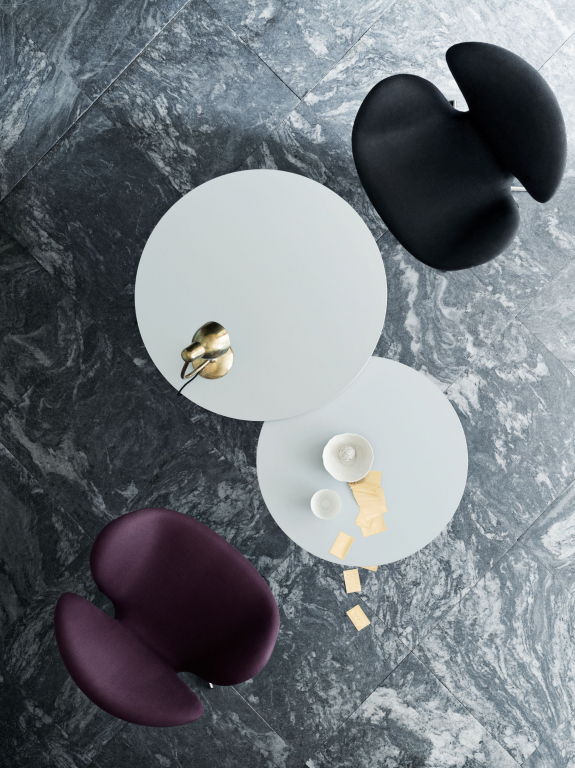 Fritz Hansen A223 salontafel wit laminaat 90