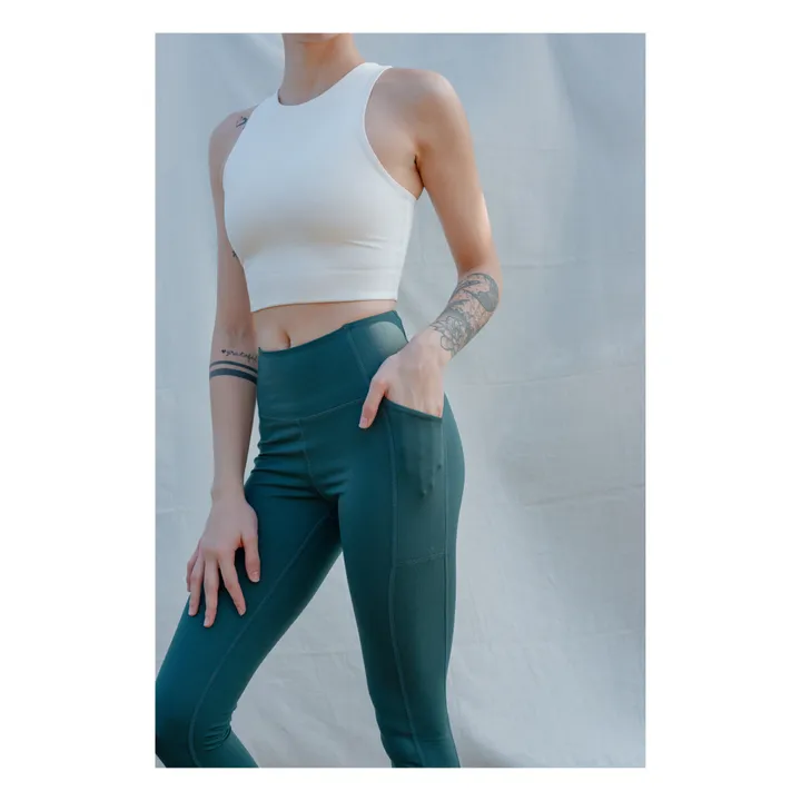 Girlfriend Collective Legging Poche | Vert