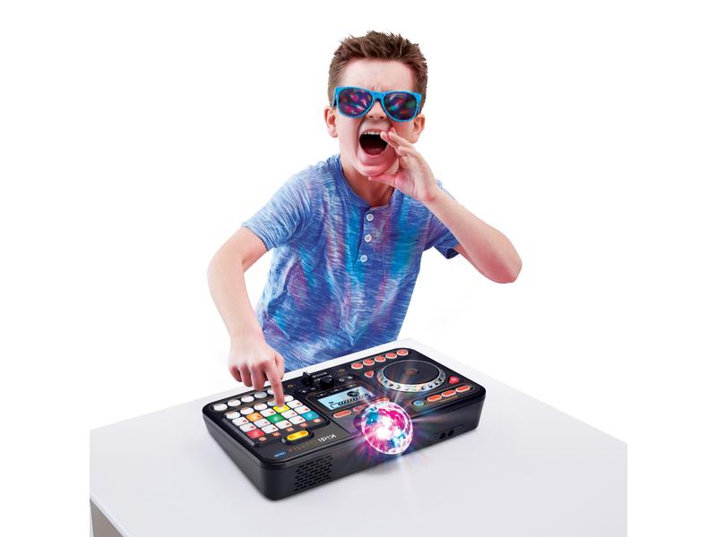 Vtech Musikplayer Kidi DJ Mix 10-in-1 DJ-Mischpult mit Launchpad, Jog-Wheel und vielen Effekten zum Bearbeiten der Musik