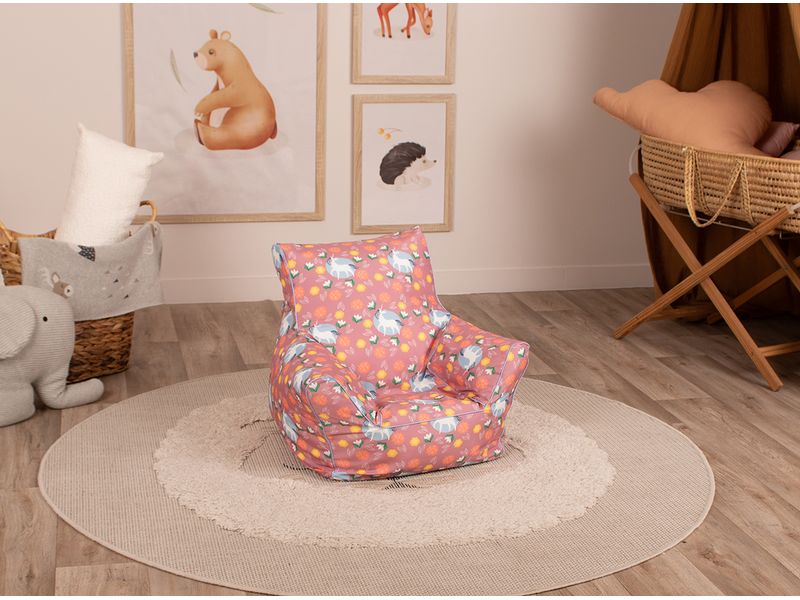 Knorrtoys Kindersitzsack Einhorn pink Moderner und bequemer Sitzsack