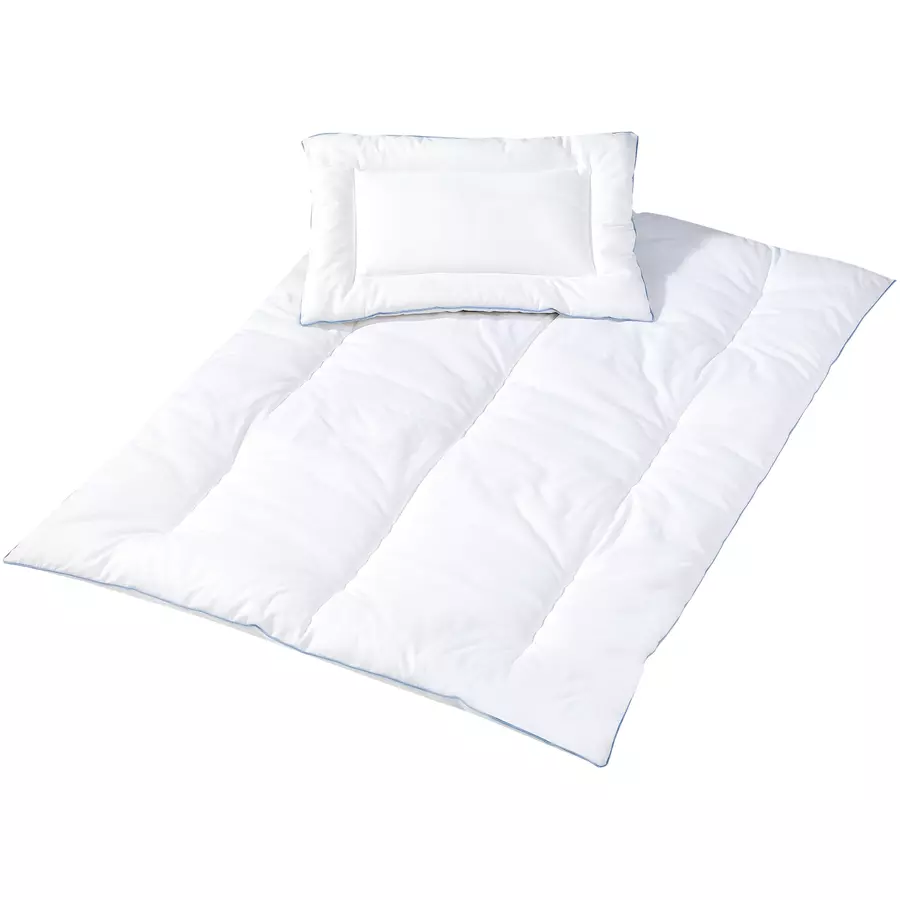 JULIUS ZÖLLNER Kindersteppbett-Set Hygiena 40 x 60 cm  100 x 135 cm