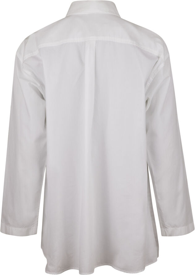 Stenströms Elin Shirt, Oversize Pockets White