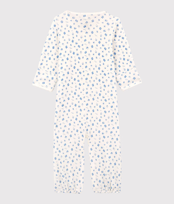 Combisac cerises bébé en coton biologique