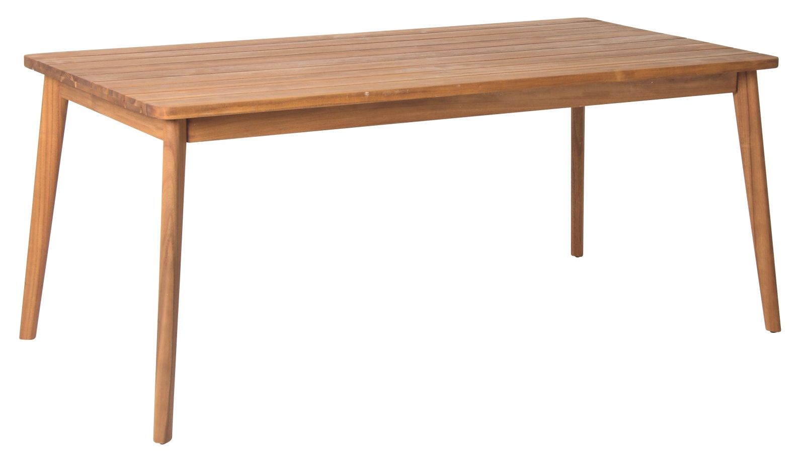 5-teiliges Gartenmöbel-Set - Akazie massiv - teakfarben - 180x90 cm