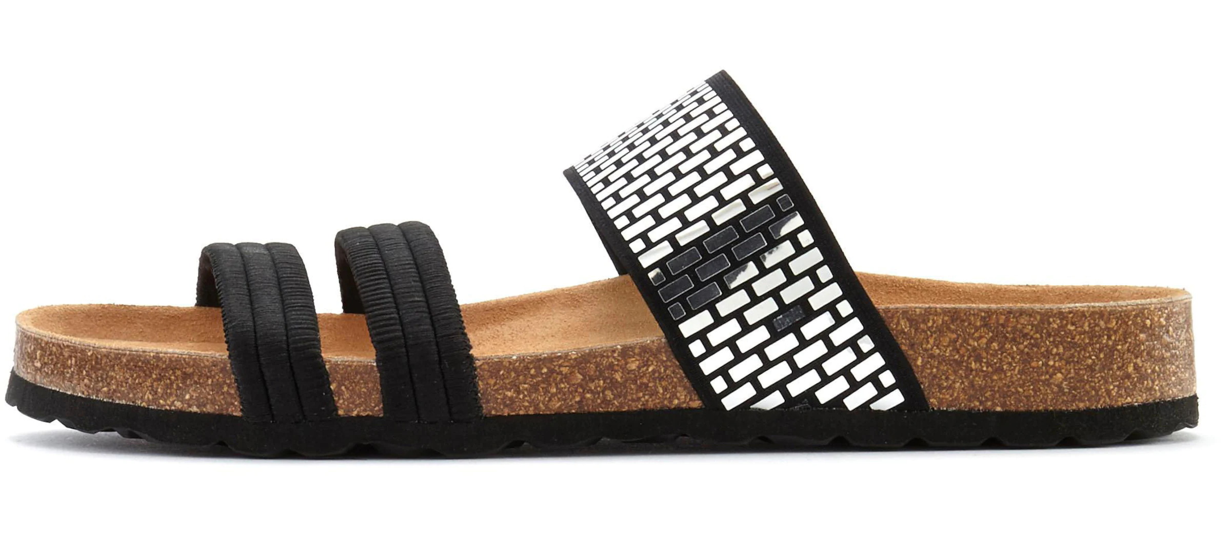 LASCANA Pantolette in schwarz
