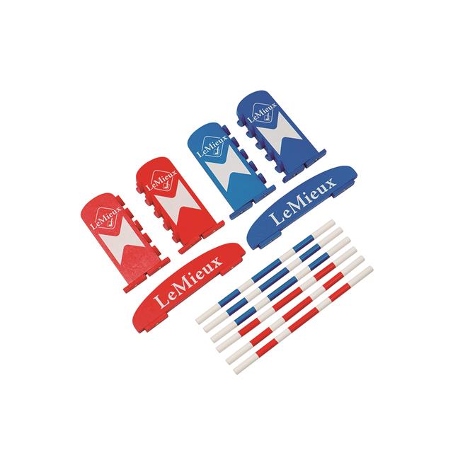 Hindernissen Set LeMieux Toy Pony Blauw-rood