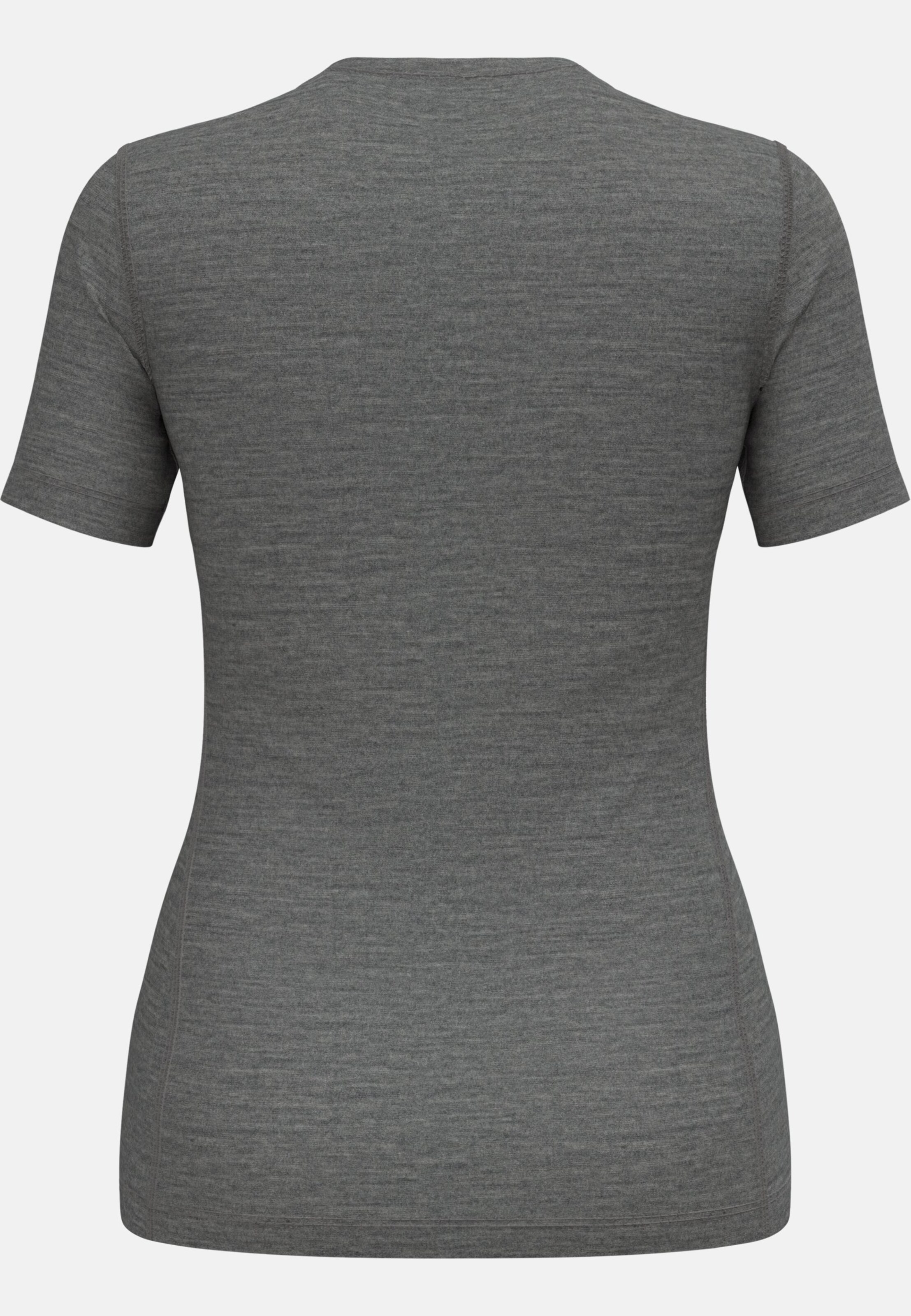 Natural Merino 200 Base Layer T-shirt in odlo steel grey melange