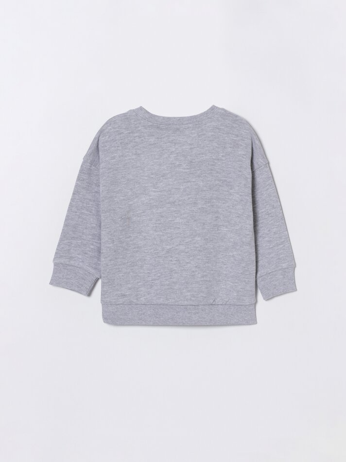 Conjunto com 2 moletons combinando - Verde Grama