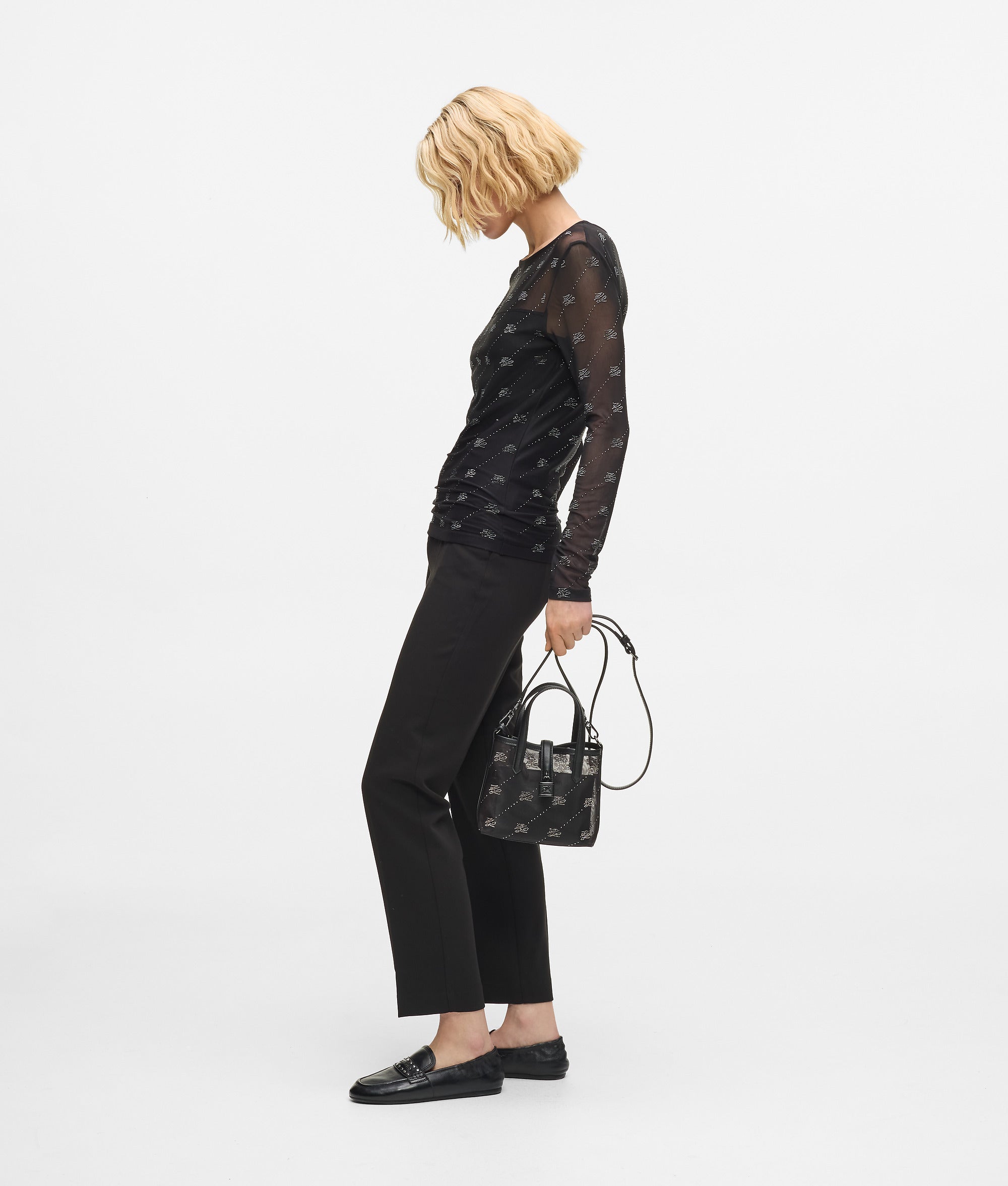 K/Autograph Hangslot strass draagtas tas