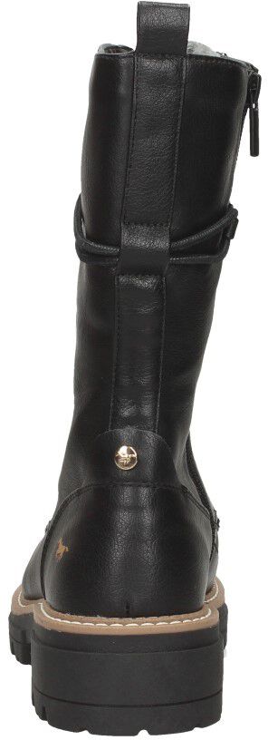 Mustang Veterschoenen Hoog zwart