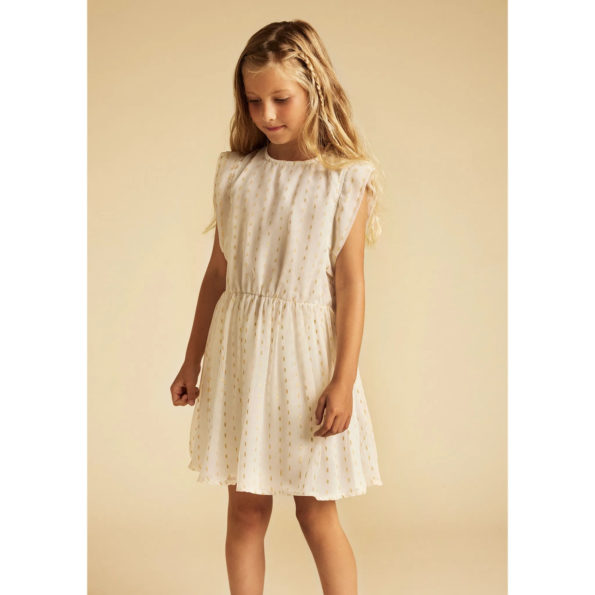 Creamie Robe Lurex Chiffon 7-14ans