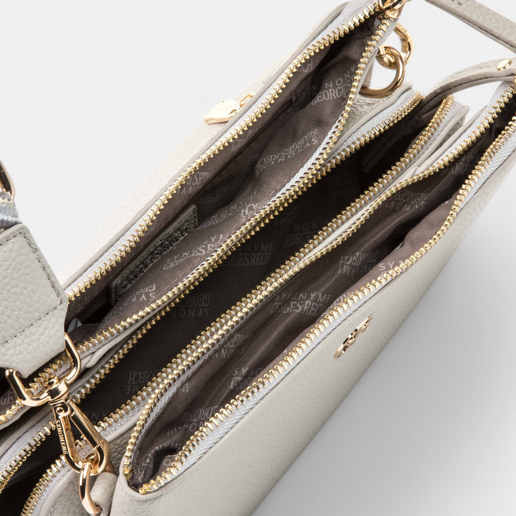Sac bandoulière beige