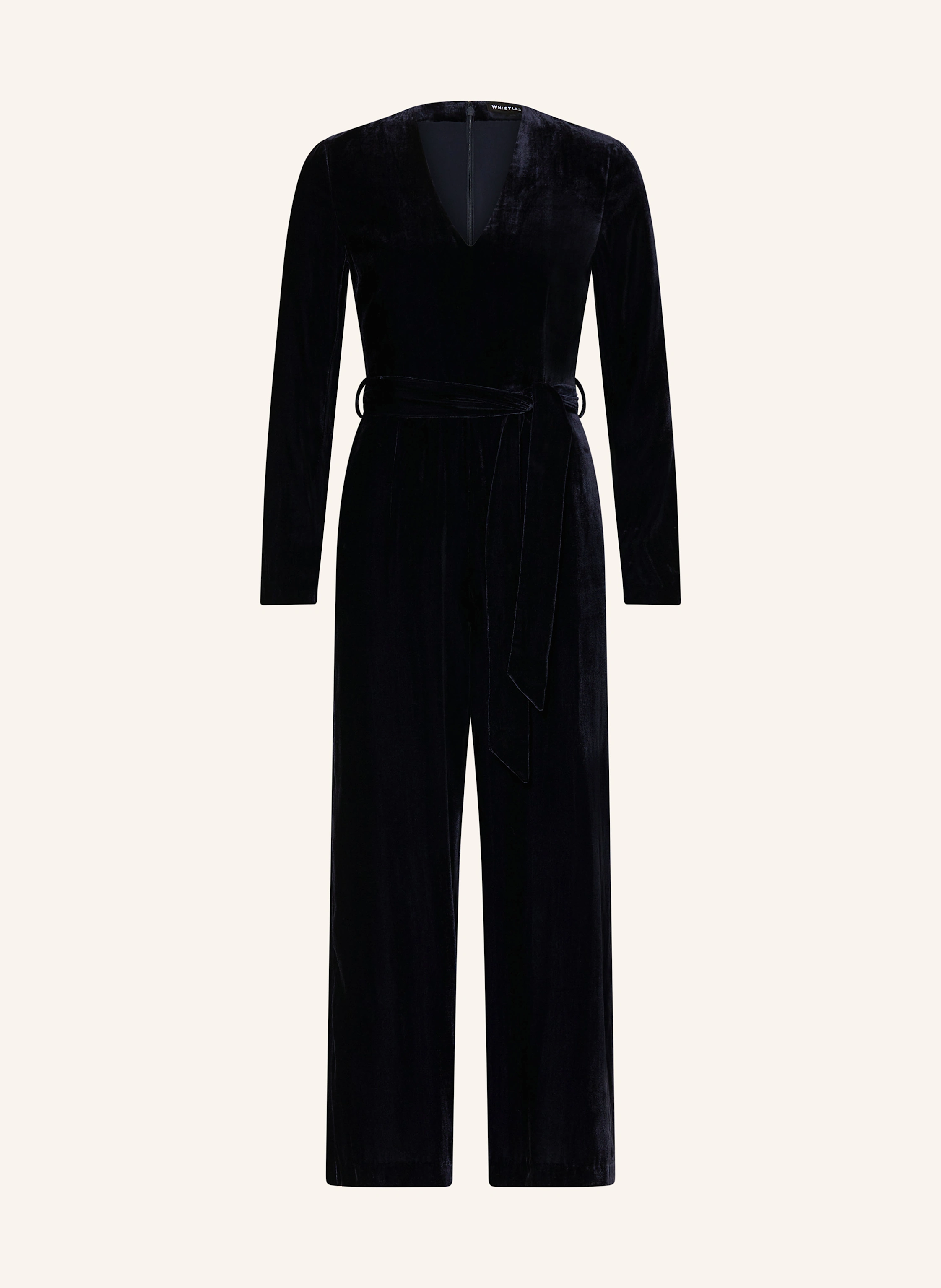 WHISTLES Samt-Jumpsuit ELORA