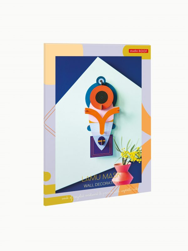 Studio ROOF wanddecoratie Lamu Mask
