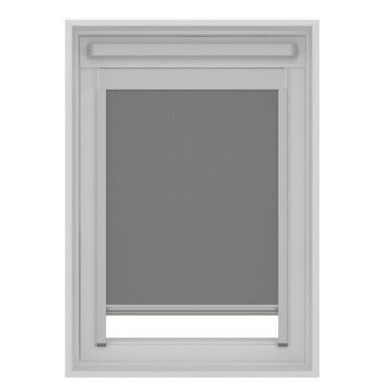 KARWEI dakraam rolgordijn verduisterend grijs (kleurnr. 7004) t.b.v. VELUX® dakraam UK08