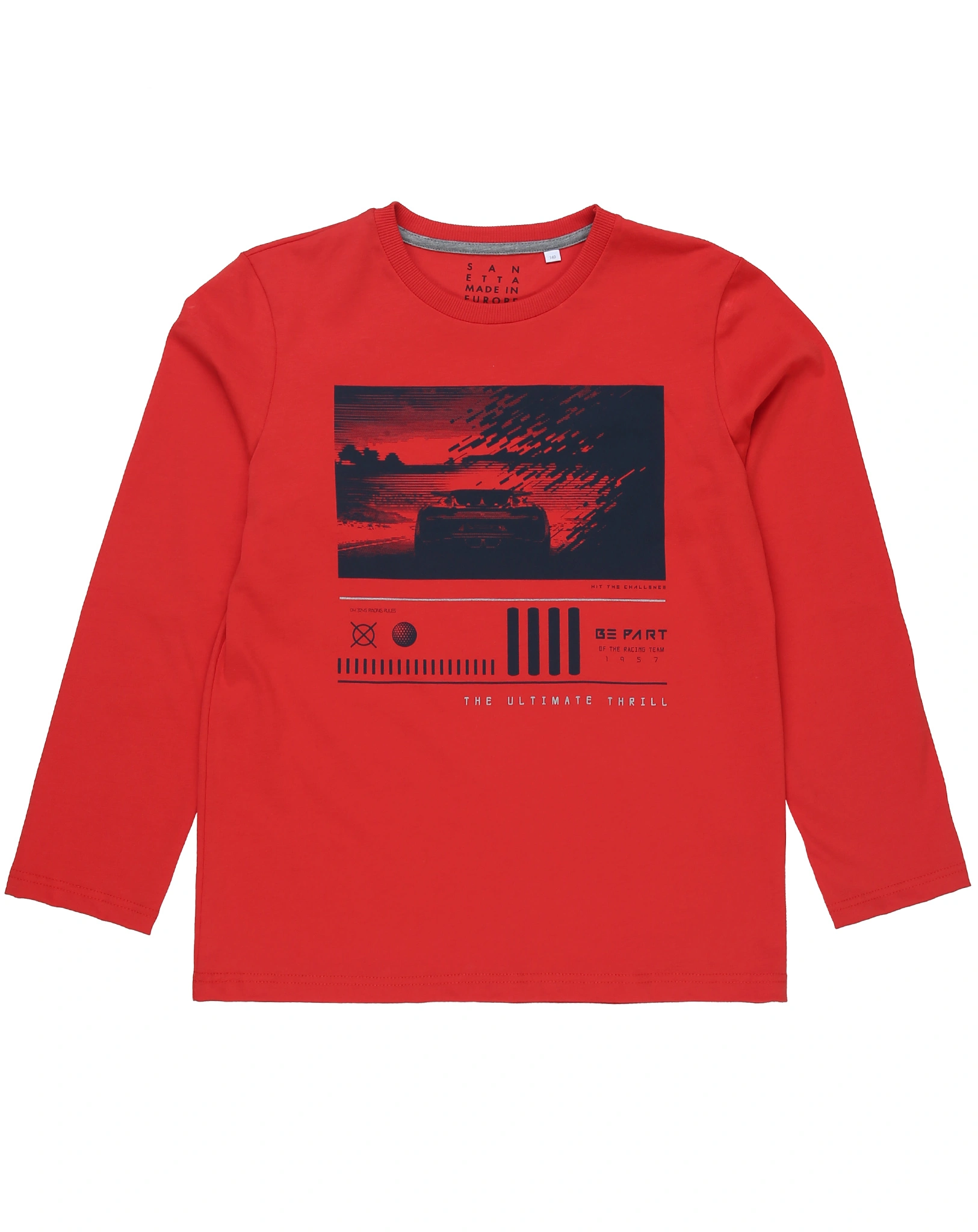 Schlafanzug CLASSIC ULTIMATE THRILL lang in rot