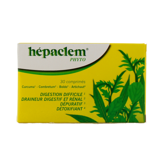 Hepaclem Phyto : digestion difficile - Plantes pour mieux digérer