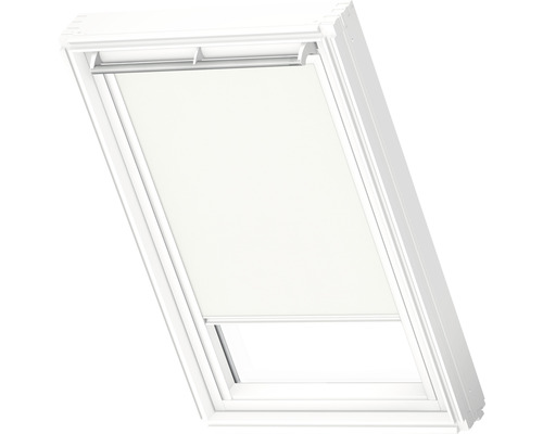VELUX privacy rolgordijn, wit, handmatig, frame wit, RFL C02 1028SWL
