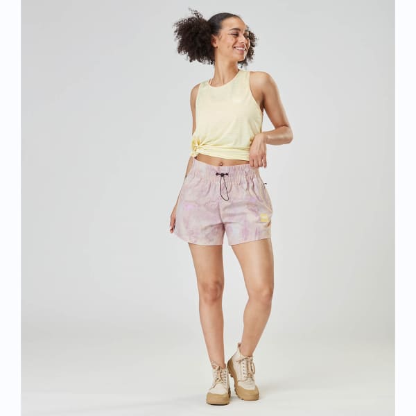 Short randonnée PICTURE OSLON PRINTED TECH SHORTS W GEOLOGY CREAM