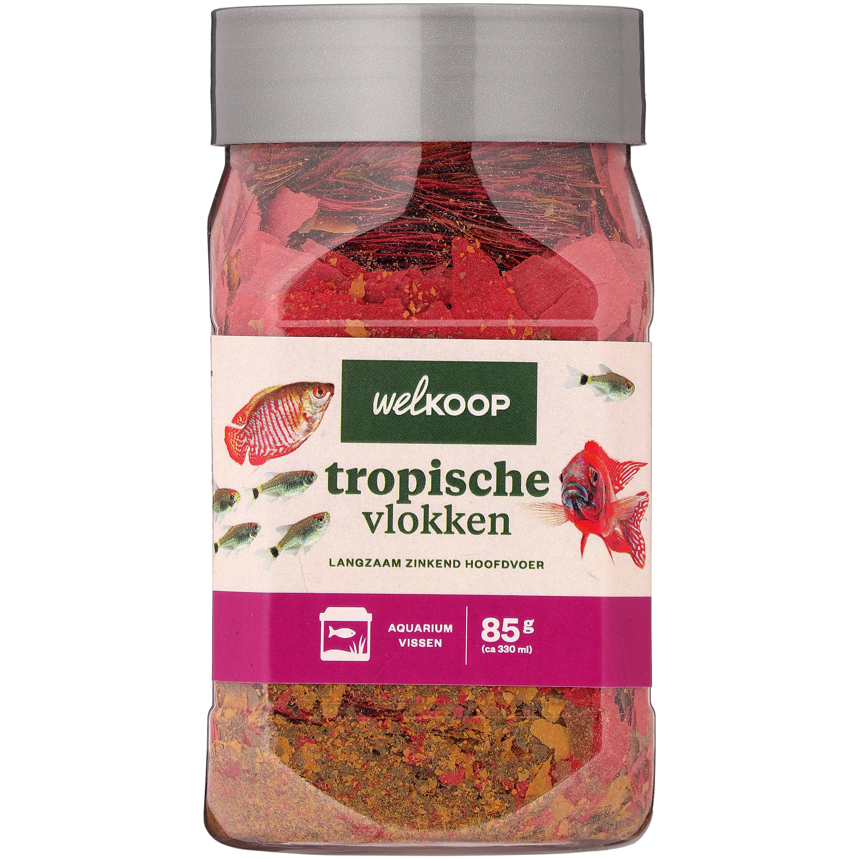 Welkoop Tropische Vlokken - Aquariumvissenvoer - 330 Milliliter