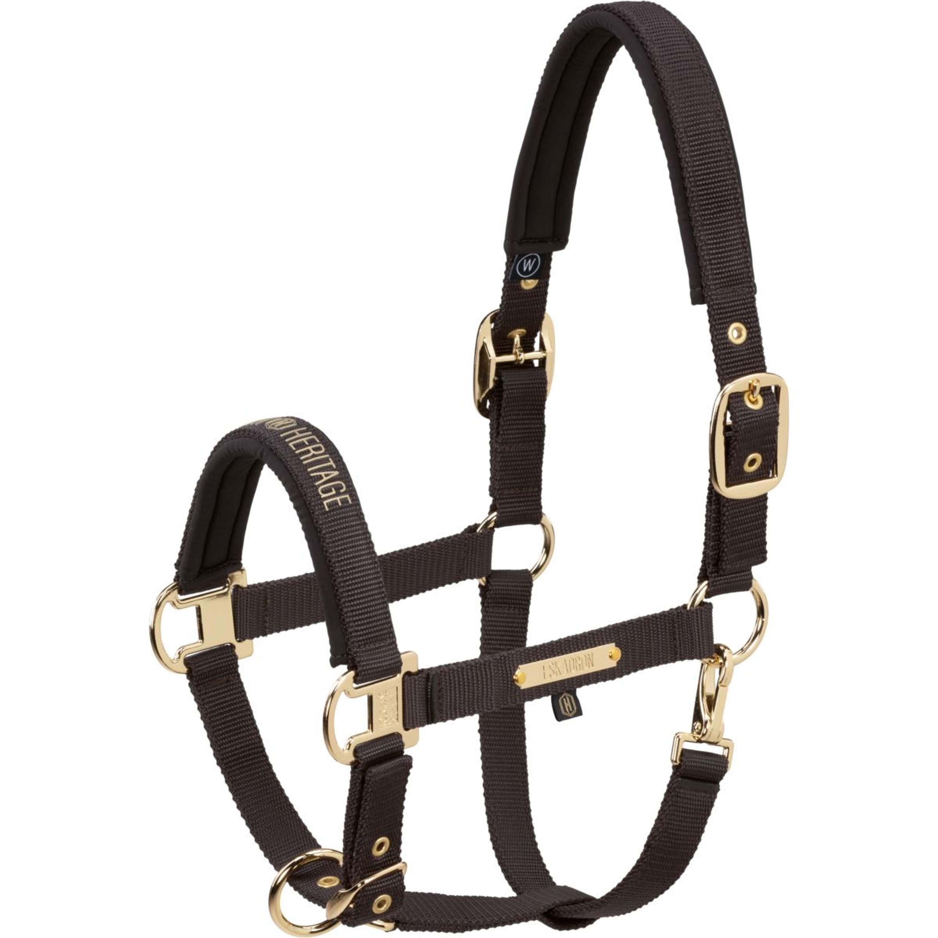 Eskadron Halster Heritage Girth Double Pin Black Truffle