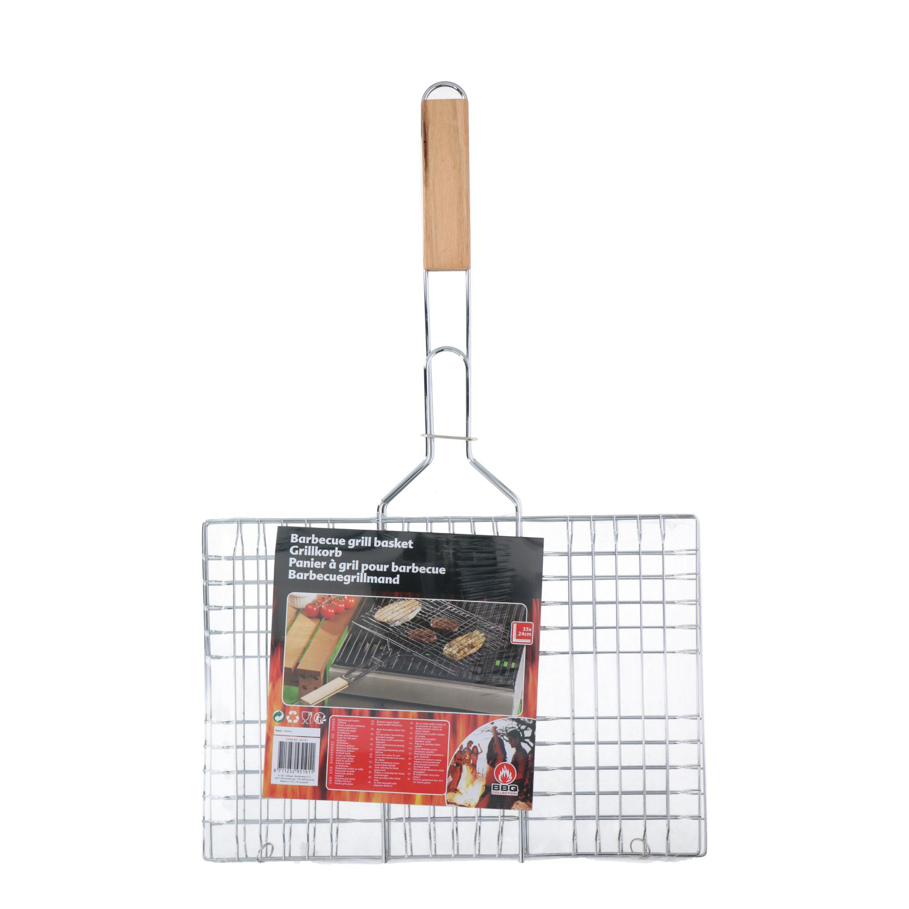 Grillkorb Grillrost 35 x 24 cm