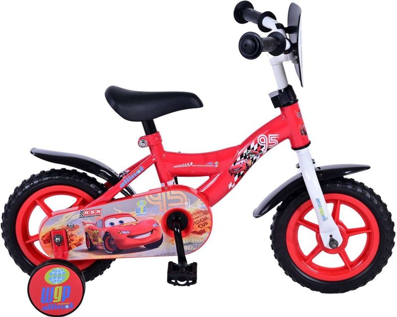 Disney - Cars - Kinderfiets - Rood - 10 inch